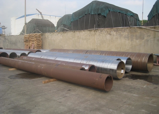 44'' Large Caliber Hot Rolled Steel Pipe , Round Steel Tubing Wall Thickness 140mm
