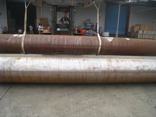 Seamless Structural Steel Pipe ASTM A106 Grade B 56 Inches SCH XXS Boiler Application