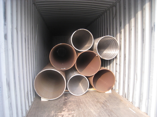 Heat Treated High Pressure Carbon Steel Pipe Seamless Structure ASTM A106 Standard