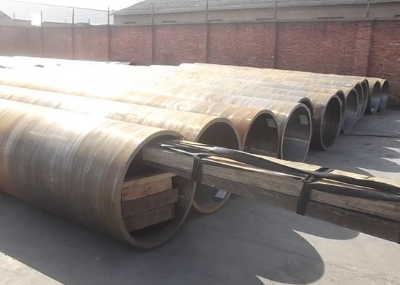 Large OD Alloy Steel Pipe Seamless Structure ASTM A335 P5 Material 610 * 140mm Size