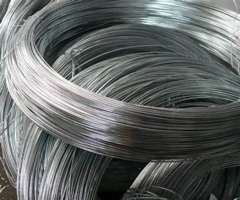 40-220grams Hot Dip Galvanized Carbon Steel Wire High Light for Pipe Manufacturing