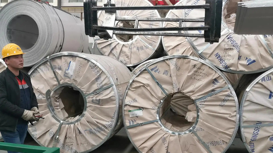 Customized Length Cold Rolled Stainless Steel Coils in China