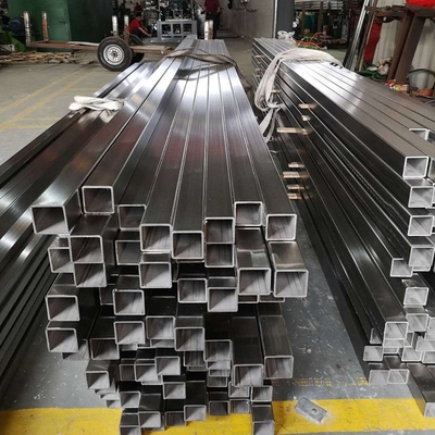 Industrial 304 Stainless Steel Seamless Square Rectangular Tube SS 254SMo